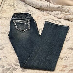 Grace Women's Blue Boot Jeans